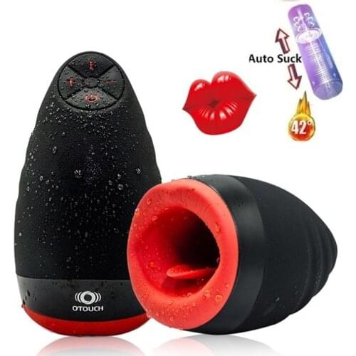 Automatic Masturbator Heating Men USB Rechargeable Satisfyer Real Vagina Mouth Realistic Massage Sex Toys for Male Adult Supplie