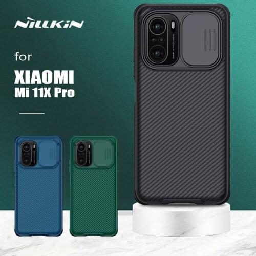 Nillkin for Xiaomi Mi 11i 5G Case Camshield Cover Slide Camera Protection Slim Phone Case for Xiaomi Mi 11X Pro 11i 5G Lens Case