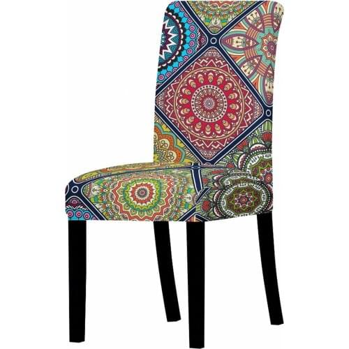 Stretch Chair Slipcover for Dining Room Elastic Polyester Spandex Chair Cover for Office Chair Banquet Chair Armchair Protector