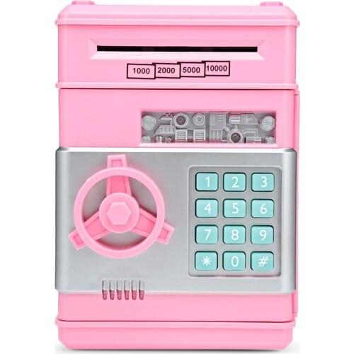 Home dectoration Saving Bank with Password Coin Cash Deposit supported Electronic ATM Money Box