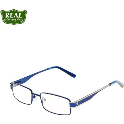Men Optical Frame Vintage Style Metal Frame Rectangle Shape Stainless Steel Myopia Eyewear Accessories EC203