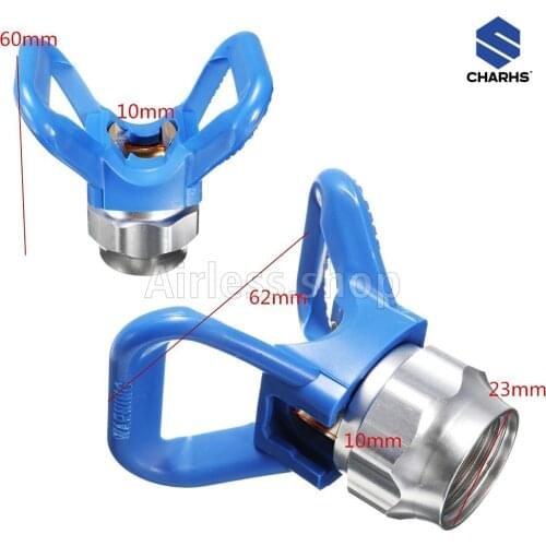 CHARHS Airless Spray Gun Tip Guard Thread Size 7/8N safety device Suit for Airless tips TIPX- Series TIPV-Series FFLP-Series