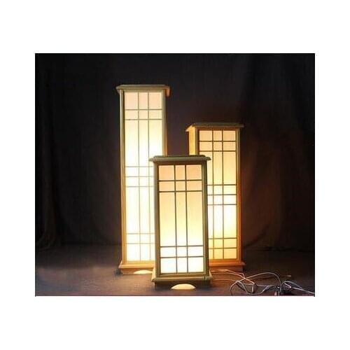 New wedding props T-stage wedding light wooden guide new Chinese Roman column Chinese log square column guide
