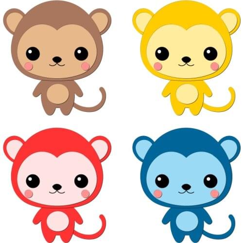 New Cute monkey Wooden die Scrapbooking C-228 Cutting Dies