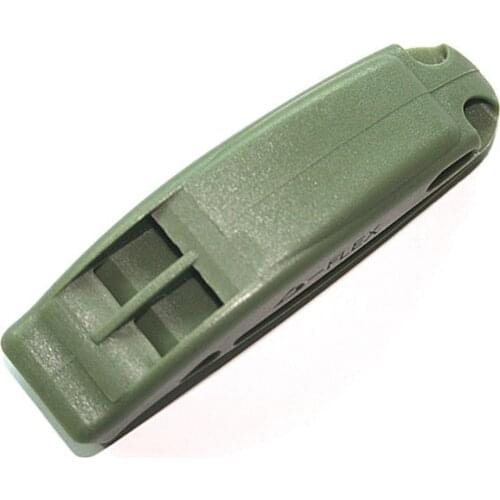 New Portable Outdoor Survival Rescue Emergency Plastic Whistle With Clip
