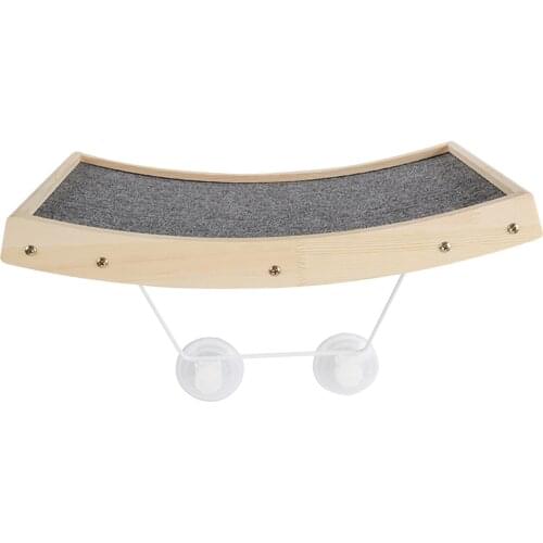 Hanging Cat Pet Window Perch Resting Bed Hammock Safety Toy for Large Cats & Kittens Napping Overlooking Space Saving