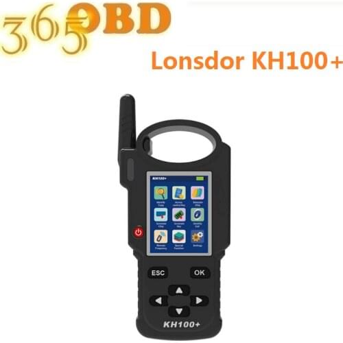 Lonsdor KH100+ Remote Maker Key Programmer Identify Copy/Access control key/detect IMMO Support Update Online