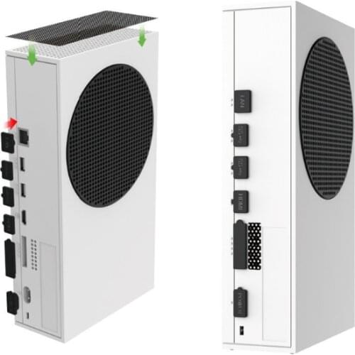 Dust Net Dust Plug Set USB HDMI-compatible Interface Anti-dust Plug for X-box Series S Game Console