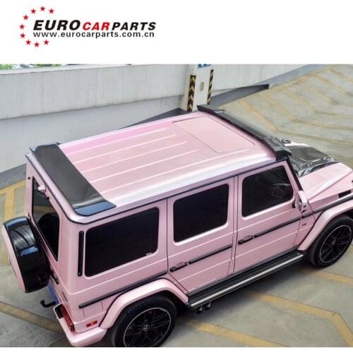 G class w463 rear spoiler for w463 G350 G400 G500 G55 G63 G65 rear wing PU material with brake lights