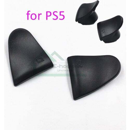 1 Pair Anti-slip L2 R2 Trigger Extender Lengthened Extended Buttons Kit for PS5 Controller