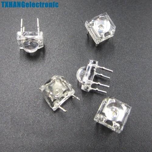 10PCS 5mm 4pin Piranha LED Red Super Bright LED light