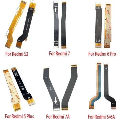 20pcs/lot Main FPC LCD Display Connect Mainboard Flex Cable For Xiaomi Mi 10T Redmi 4 4X 4A 5 5A 7 7A 6 6A S2 K20 Pro