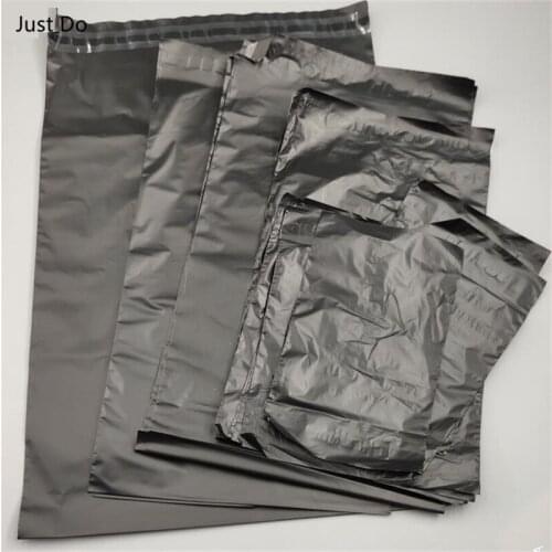 30cm Black Plastic Poly Mailer Courier Shipping Bag for Clothing Envelop Mail Mailing Bags