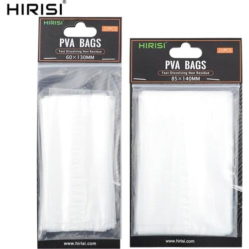 80 x Carp Fishing Tackle PVA Bags for Coarse Fishing Bait Size 60*130 85*140 70*200