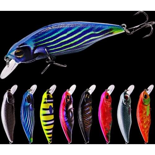 9cm 11.8g Laser Minow Bait Floating 3D Printed Bionic Plastic Fake Killer Plastic ABS Hard Recreational 8 Colors Fishing Lure