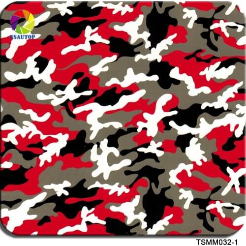 Free shipping TSAUTOP 0.5m x 2m/10m Camo Design DIY Hydrographics Film Decoration Film WTP Art Liquid Print Film WDF032-1
