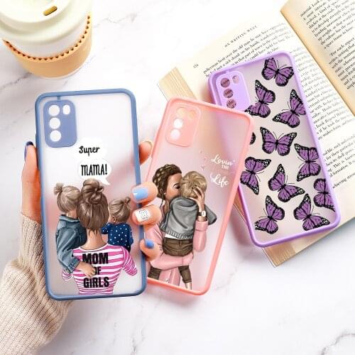 Matte Painted Case for Samsung Galaxy A52 A72 A32 A21S A12 Case Hard Cover For Samsung S20 FE S21 Ultra S 20 Plus Funda Hard PC