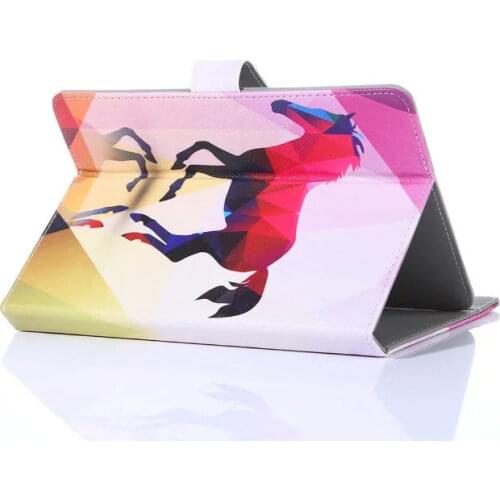 Myslc Universal Cover for Beeline Tab Fast/Pro 3G/Tab 2 3G 7 inch Tablet Printed PU Leather Stand Case