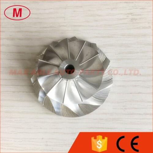 CT10V 17291-0L020 36.02/50.96mm 11+0 blades Turbo billet/milling/aluminum 2618 compressor wheel for 17201-0L020 17201-30080