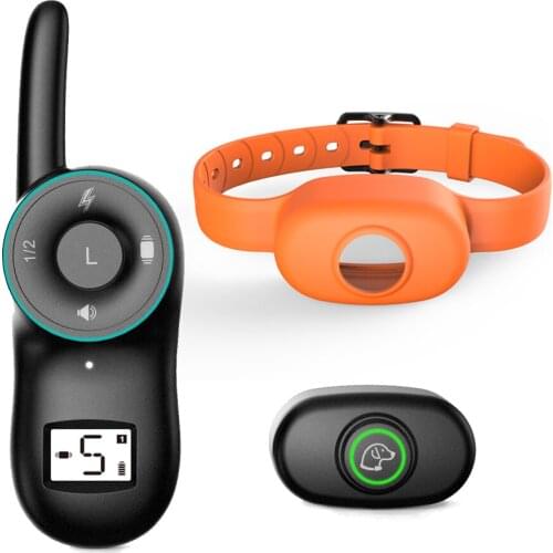 JanPet 400M Electric Dog Training Shock Collar Waterproof Rechargeable Remote Dog Bark Control Collar Anti Bark Pet Trainer