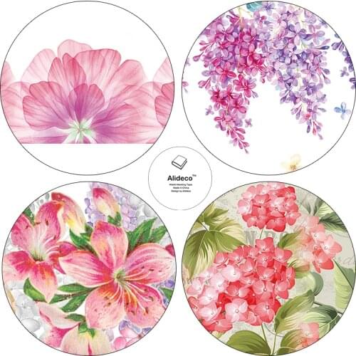 Alideco DIY Paper Japanese Washi Masking Tapes Wisteria flowers Decoration Adhesive Tapes Scrapbooking Stickers 25mm*10m