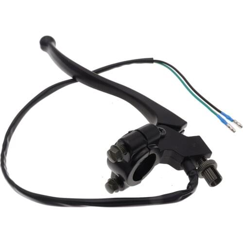 22mm Motorcycle Left Brake Clutch Lever with Cable for Dirt Pit Bike ATV