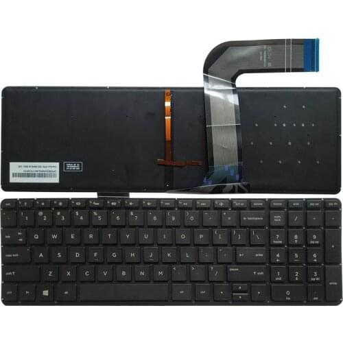 NEW FOR HP Pavilion 763578-001 774198-001 763735-001 AEY34U00010 US English laptop Keyboard Black with backlight