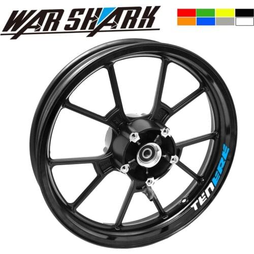 New high quality Fit Motorcycle Wheel Sticker stripe Reflective Rim For YAMAHA SUPER TENERE