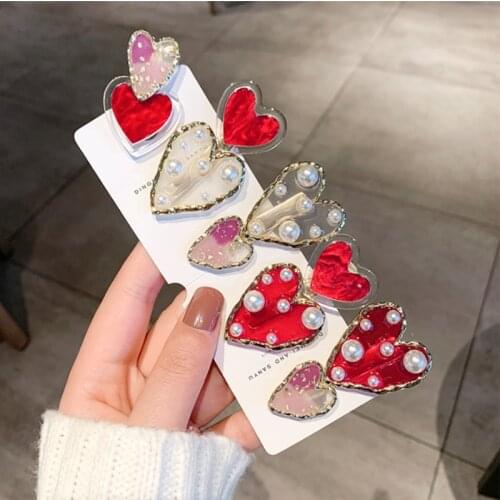 2020 Spring And Summer New Hairpin Pearl Duckbill Clip Bangs Clip Hair Accessories