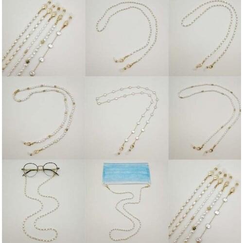 New Pearl Series Mask Rope Glasses Chain Multi-purpose Accessories Handmade Mask Decoration Necklace Wholesale Drop Shipping