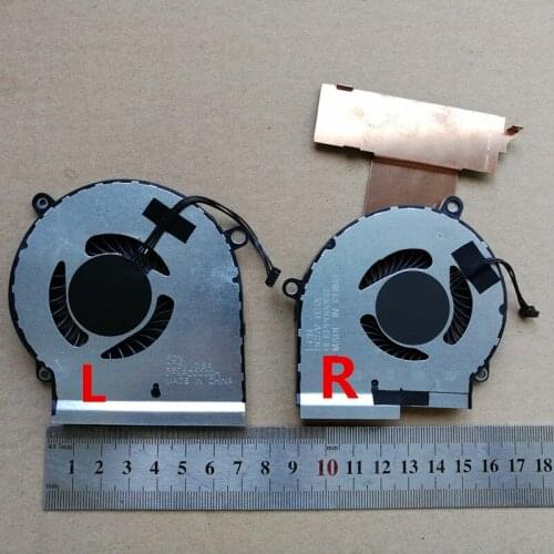 New L&R laptop cpu cooling fan for HP 4 PRO 5 15-DC1068TX TPN-Q211 G3D