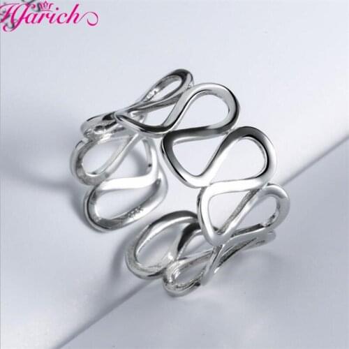 Punk Simple Cheap Hollow Wide Circle Winding Ring for Women Party Bar Rightclub Vintage Cool Geometry Jewelry Birthday Gift