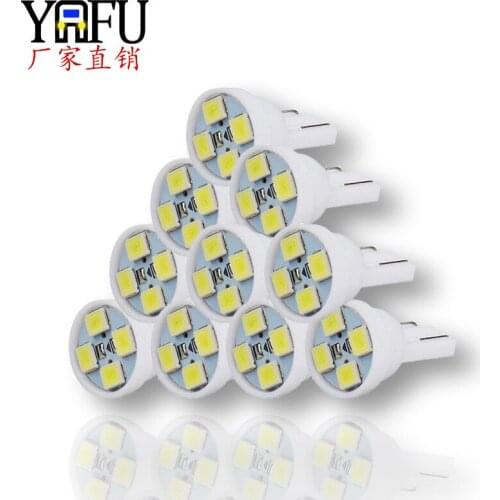 Factory direct led width lamp T10 2835 4smd instrument lamp license plate light reading lamp high light car led light