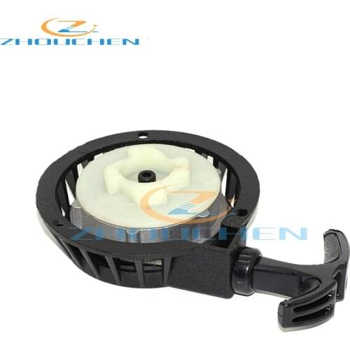 Aluminum Mini Moto Easy Pull Start Recoil Starter Part For 2 Stroke 47cc 49cc Engine Pocket Bike Dirt Kids ATV Quad Crosser