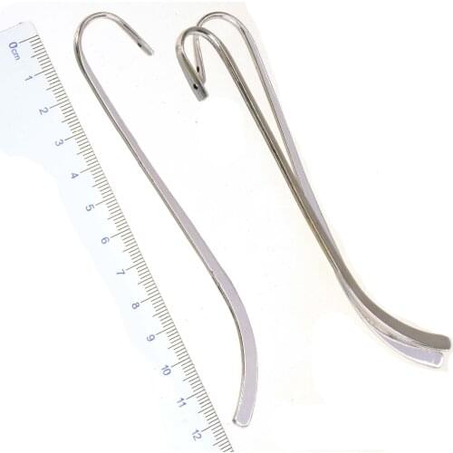 Bookmarks For Books School Stationery Office Supplies DIY Crafts Handmade Antique Silver Metal Jewelry Components New 125mm 5pcs