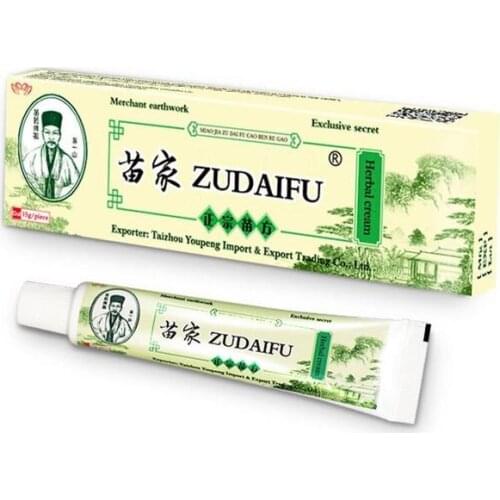 Zudaifu Psoriasis Body Cream Herbal Skin Care Cream Eczema Dermatitis Cream Psoriasis Ointment Eczematoid Skin Treatmen 15g