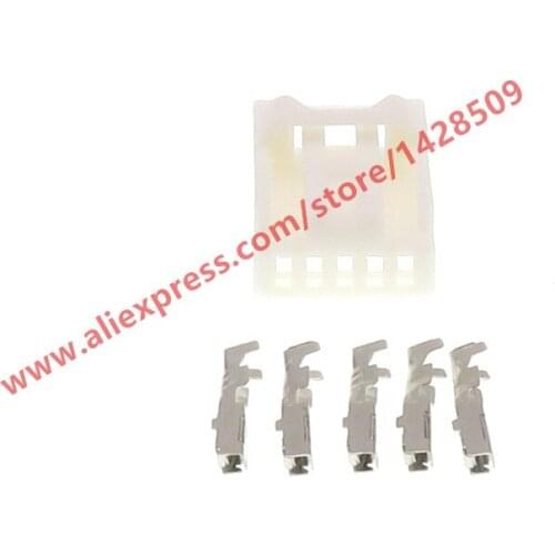 10 Sets 5 Pin Automotive Steering Wheel Boost Electric Connector With Terminals 7283-5830