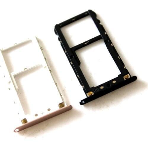 10pcs/lot For Xiaomi Redmi 5 Plus SIM Card Tray SIM Card Holder for Xiaomi RedMi5 Plus SIM Card Slot Miscro SD TF Card Tray