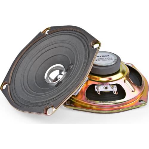 AIYIMA 2Pcs 5Inch 8W Speaker Driver 4Ohm 8Ohm Audio Full Range Speaker 45 Magnetic Loudspeaker Column For DIY Home Theater