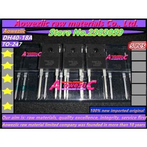 Aoweziic 100% new imported original DH40-18A TO-247 fast diode common tube for welding machine 40A 1800V