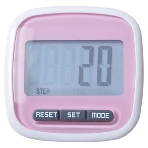 Running 3D Digital Pedometer Waterproof Digital Pedometer Step Movement Protable Riding Climbing Hiking Counter Fitness Tools