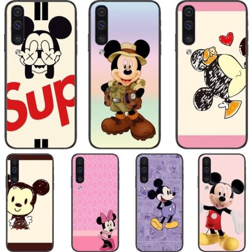 Super Mickey Mouse Phone cover hull For SamSung Galaxy S8 S9 S10E S20 S21 S5 S30 Plus S20 fe 5G Lite Ultra black soft case