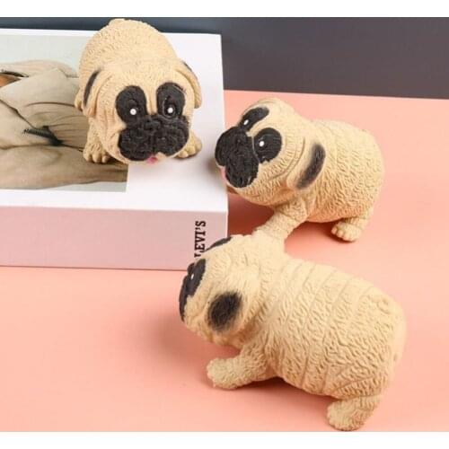 Decompression Toys Squeeze Le Meng Pet Decompress Pull Dog Toys Childrens Gifts Release Stress and Be Vigorous
