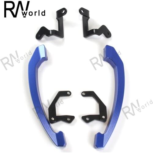 For YAMAHA MT-07 FZ-07 Rear Seat Passenger Grab Handle Bars 1 Set Motorcycle Accessories MT07 FZ07 MT FZ 07 2014 2015 2016 2017