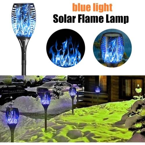 Lawn Light Solar Home Waterproof Landscape Lights Solar Lawn Lamp 33LED Flickering Garden Lamp Path Lighting Torch Outdoor Light