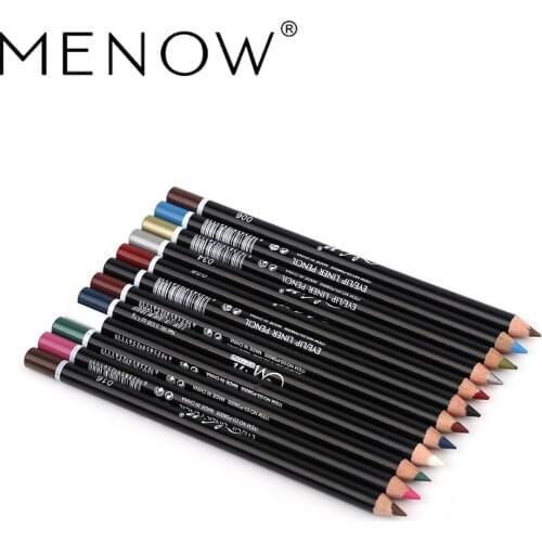 MENOW 12 Color 03-P08005 Eye Shadow Pen Lip and Eyebrow Pen WISH JOOM Popular Style Makeup Cosmetic Gift for Women Hot Selling