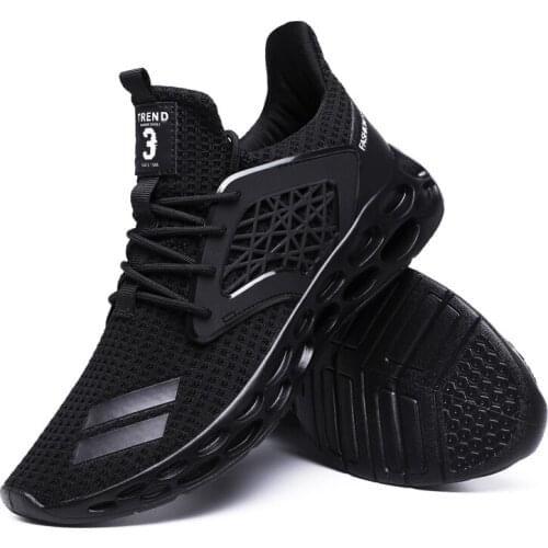 Outdoor Running shoes Four Seasons Men Non-slip Jogging sneakers New mens Air Breathable Lightweight sport boots Plus size 45 46