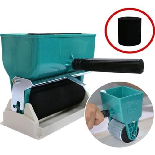 Portable glue applicator feed roller Manual Gluer Adhesive dispenser for Splicing board Carton coating Woodworking Paiting Tool