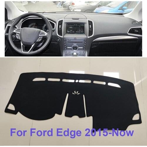 Anti-Slip Mat For Ford Edge 2015 2016 2017 2018 2019 2021 DashMat Sun Dashboard Mat Cover Pad Car Interio