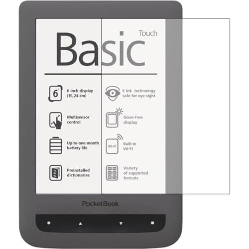 Clear LCD Screen Protector Guard Cover Shield Film for PocketBook 624 626 Basic Touch eReader Accessories